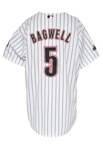 2003 Jeff Bagwell Houston Astros Game-Used Home Jersey