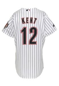 2003 Jeff Kent Houston Astros Game-Used Home Jersey