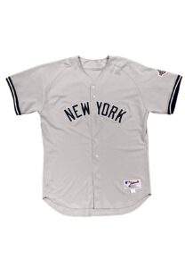 2003 Jose Contreras NY Yankees Game-Used Road Jersey