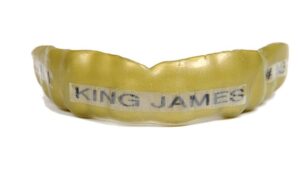 2003 LeBron James High School Game-Used Mouthpiece