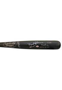 2003 Manny Ramirez Boston Red Sox Game-Used & Autographed “G/U 2003” Bat