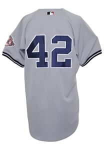 2003 Mariano Rivera New York Yankees Game-Used Road Uniform