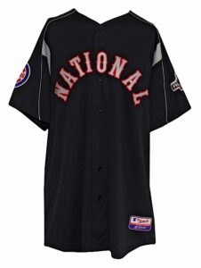 2003 Mark Prior Chicago Cubs All-Star Game Worn Batting Practice Jersey