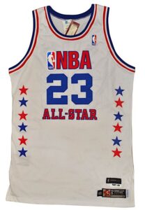 2003 Michael Jordan NBA All-Star Game Eastern Conference Autographed Pro Cut Jersey