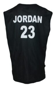 2003 Michael Jordan NBA All-Star Game Worn Reversible Practice Jersey