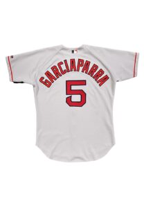 2003 Nomar Garciaparra Boston Red Sox Game-Used Road Jersey