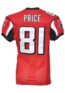 2003 Peerless Price Atlanta Falcons Game-Used Home Jersey