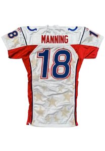 2003 Peyton Manning Indianapolis Colts AFC Pro Bowl Game-Issued Jersey