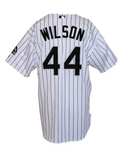 2003 Preston Wilson Colorado Rockies Game-Used Home Alternate Jersey