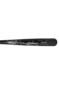 2003 Rafael Palmeiro Texas Rangers Game-Used & Autographed Bat