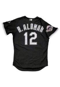 2003 Roberto Alomar Chicago White Sox Game-Used Alternate Jersey