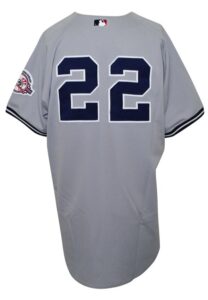 2003 Roger Clemens New York Yankees Game-Used Road Jersey