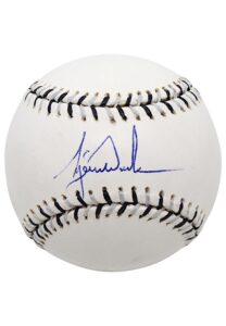 2003 Tiger Woods Single-Signed Official All-Star Baseball