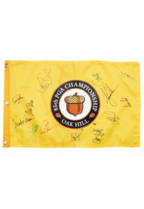 2003 Tiger Woods & The Field PGA Championship Oak Hill Flag