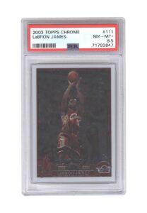 2003 Topps Chrome LeBron James #111