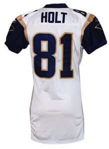 2003 Torry Holt St. Louis Rams Game-Used Road Jersey