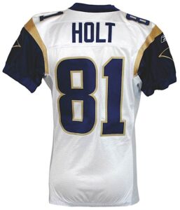 2003 Tory Holt St. Louis Rams Game-Used Road Jersey