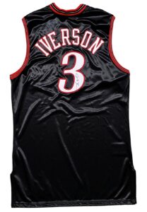 2004-05 Allen Iverson Philadelphia 76ers Game-Used & Signed Jersey