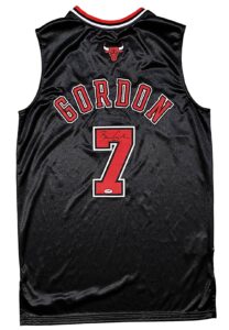 2004-05 Ben Gordon Chicago Bulls Rookie Game-Used & Signed Jersey