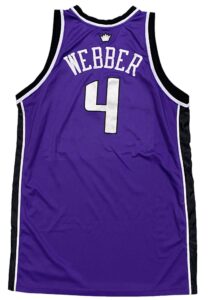 2004-05 Chris Webber Sacramento Kings Game-Used Jersey