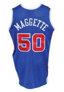 2004-05 Corey Maggette Los Angeles Clippers Game-Used & Autographed Road Jersey