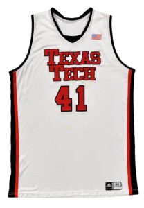 2004-05 Damir Suljagic Texas Tech Red Raiders Game-Used Jersey