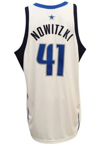 2004-05 Dirk Nowitzki Dallas Mavericks Game-Used Jersey 