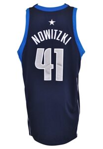 2004-05 Dirk Nowitzki Dallas Mavericks Game-Used Road Jersey