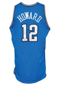 2004-05 Dwight Howard Rookie Orlando Magic Game-Used Road Jersey