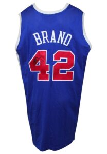 2004-05 Elton Brand Los Angeles Clippers Team-Issued & Autographed Road Jersey