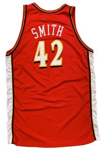 2004-05 Josh Smith Atlanta Hawks Rookie Photo-Shoot Worn Jersey