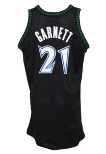 2004-05 Kevin Garnett Minnesota Timberwolves Game-Used Road Alternate Uniform