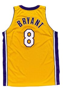 2004-05 Kobe Bryant LA Lakers Game-Used Home Jersey