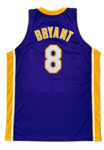 2004-05 Kobe Bryant LA Lakers Game-Used Road Jersey