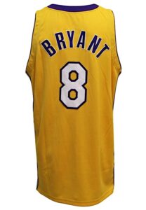 2004-05 Kobe Bryant Los Angeles Lakers Game-Issued Home Jersey