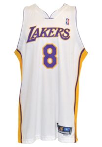 2004-05 Kobe Bryant Los Angeles Lakers Game-Used Sunday Alternate Home Jersey 