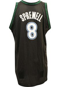 2004-05 Latrell Sprewell Minnesota Timberwolves Game-Used Jersey