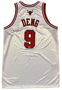 2004-05 Luol Deng Chicago Bulls Rookie Game-Used & Signed Jersey