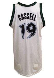 2004-05 Sam Cassell Minnesota Timberwolves Game-Used Home Jersey