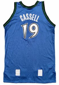 2004-05 Sam Cassell Minnesota Timberwolves Game-Used Jersey