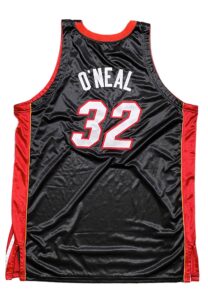 2004-05 Shaquille O’Neal Miami Heat Game-Used Jersey