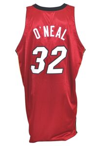 2004-05 Shaquille O’Neal Miami Heat Game-Used Road Jersey 