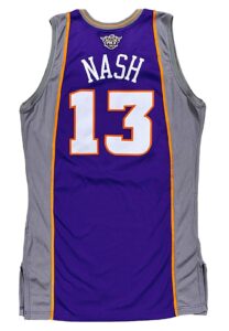 2004-05 Steve Nash Phoenix Suns Game-Used Road Jersey