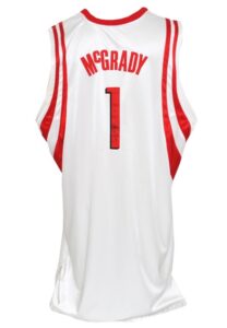 2004-05 Tracy McGrady Houston Rockets Game-Used & Autographed Home Jersey