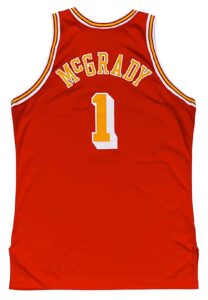 2004-05 Tracy McGrady Houston Rockets Game-Used HWC Jersey