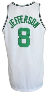 2004-2005 Al Jefferson Rookie Boston Celtics Game-Used Home Jersey