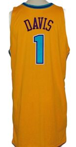 2004-2005 Baron Davis Charlotte Hornets Game-Used Road Alternate Jersey