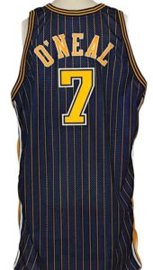 2004-2005 Jermaine O’Neal Indiana Pacers Game-Used Road Jersey