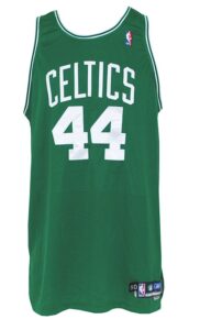 2004-2005 Jiri Welsch Boston Celtics Game-Used Road Jersey, 2006-2007 Michael Olowokandi Boston Celtics ….