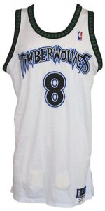 2004-2005 Latrell Sprewell Minnesota Timberwolves Game-Used Home Uniform